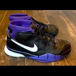 2018 Men Nike Kobe 1 Protro Purple Reign